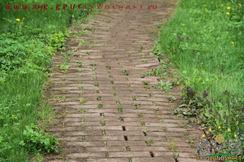 Вымывание песка, деформация брусчатки