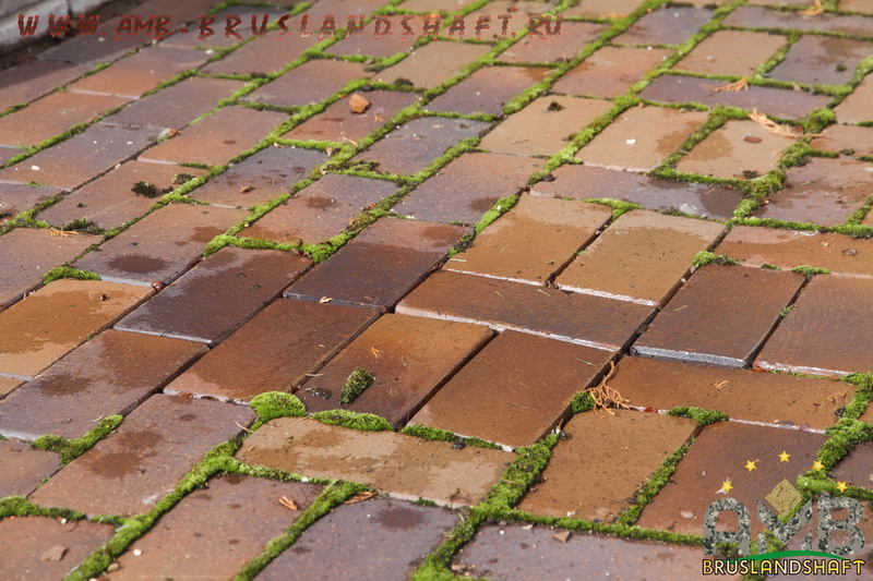 Вымывание песка, деформация брусчатки