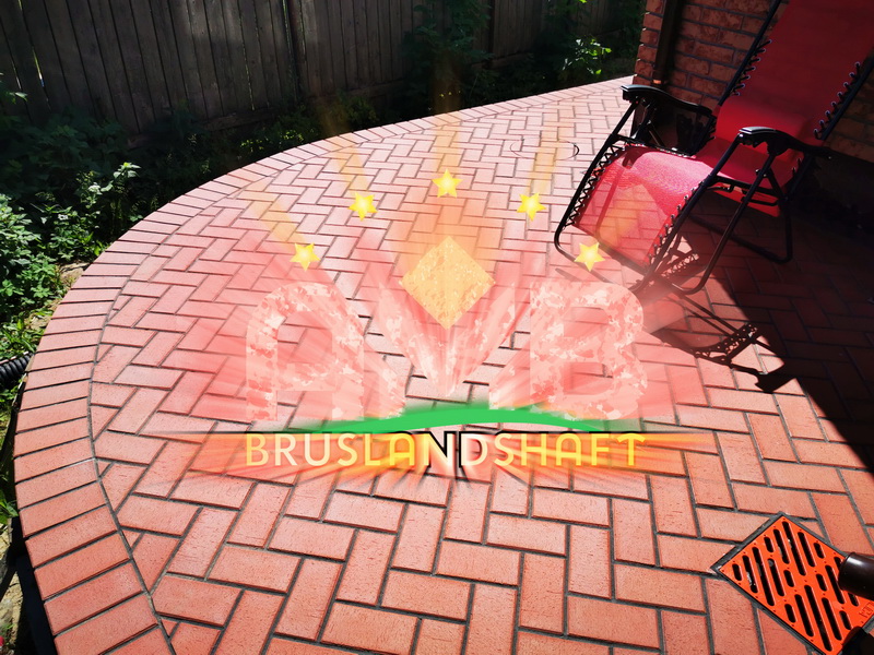 Правильная укладка клинкерной брусчатки