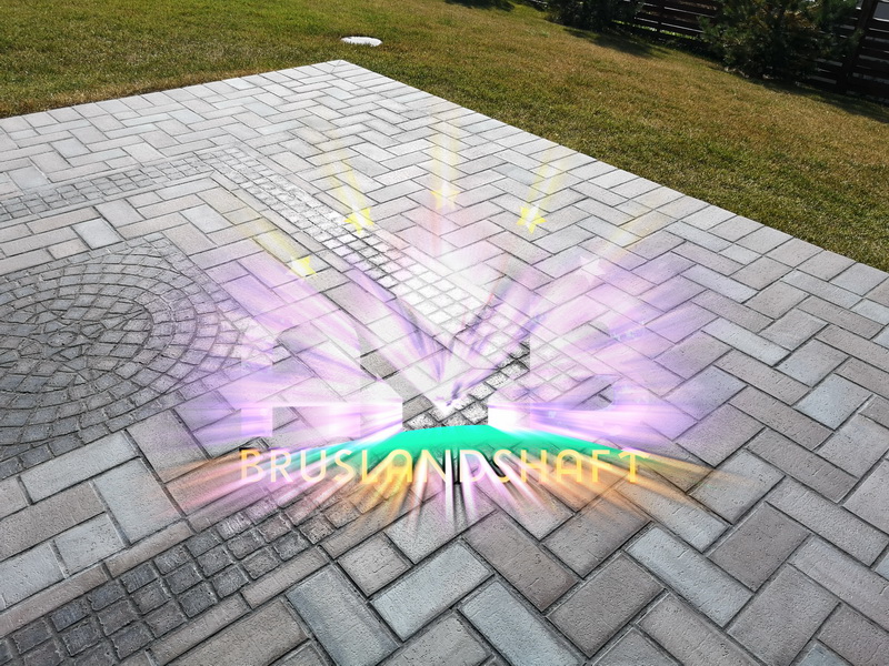 Правильная укладка клинкерной брусчатки