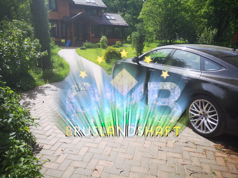 Правильная укладка клинкерной брусчатки