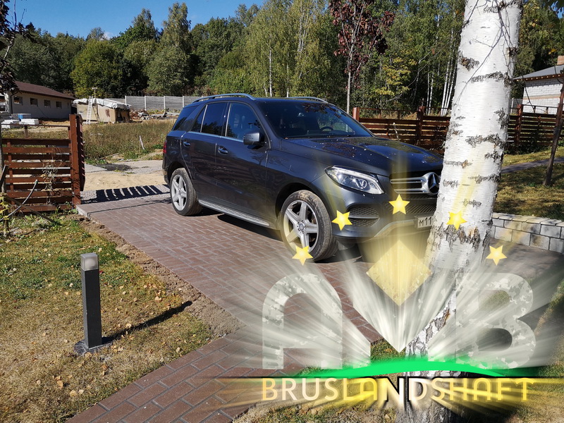 Правильная укладка клинкерной брусчатки