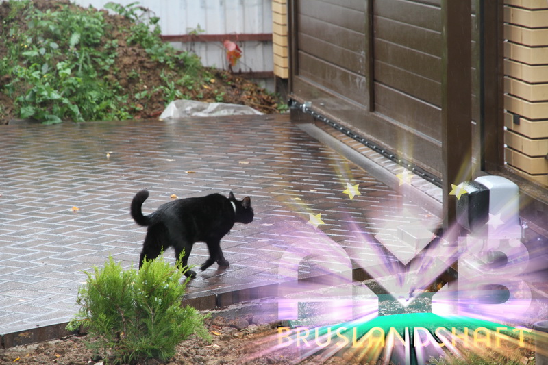 Правильная укладка клинкерной брусчатки