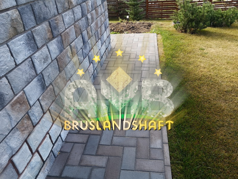 Правильная укладка клинкерной брусчатки