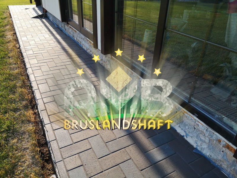 Правильная укладка клинкерной брусчатки