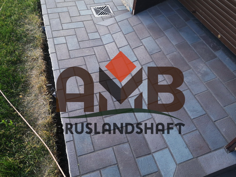 Правильная укладка клинкерной брусчатки