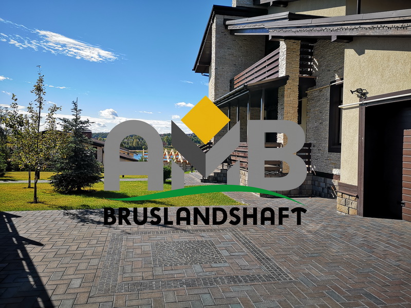 Правильная укладка клинкерной брусчатки