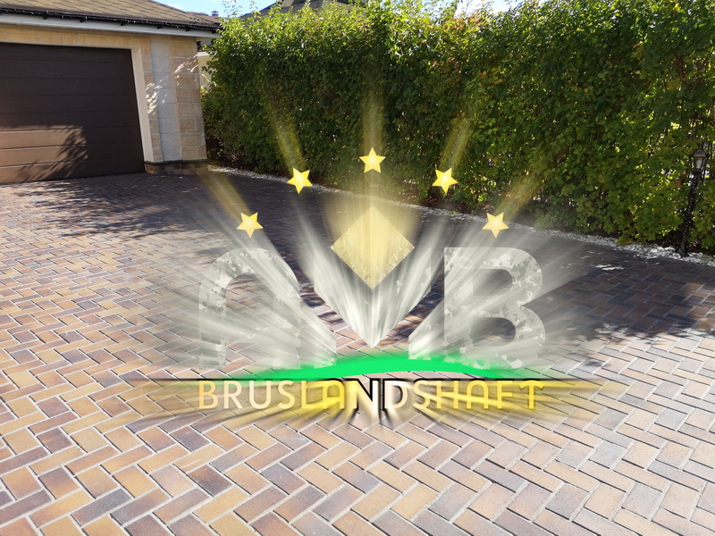 Правильная укладка клинкерной брусчатки