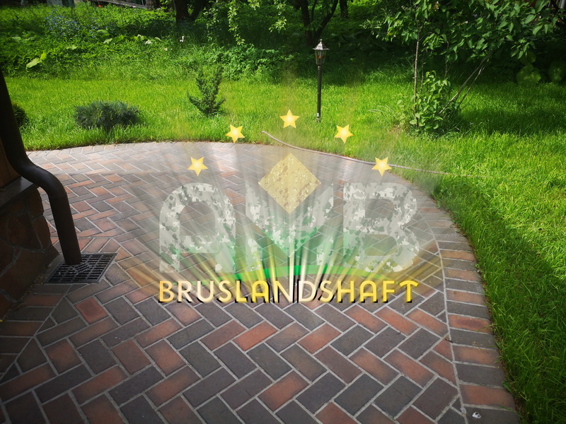 Правильная укладка клинкерной брусчатки