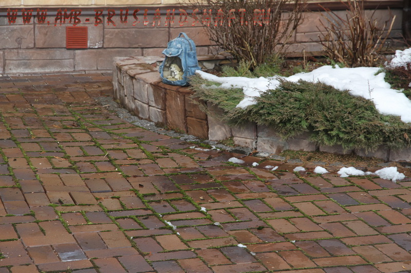 Неправильная укладка клинкерной брусчатки