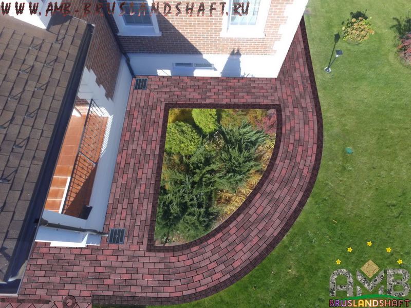 Раскладки, проектирование клинкерной брусчатки