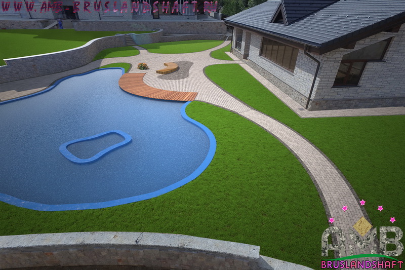 Раскладки, проектирование клинкерной брусчатки