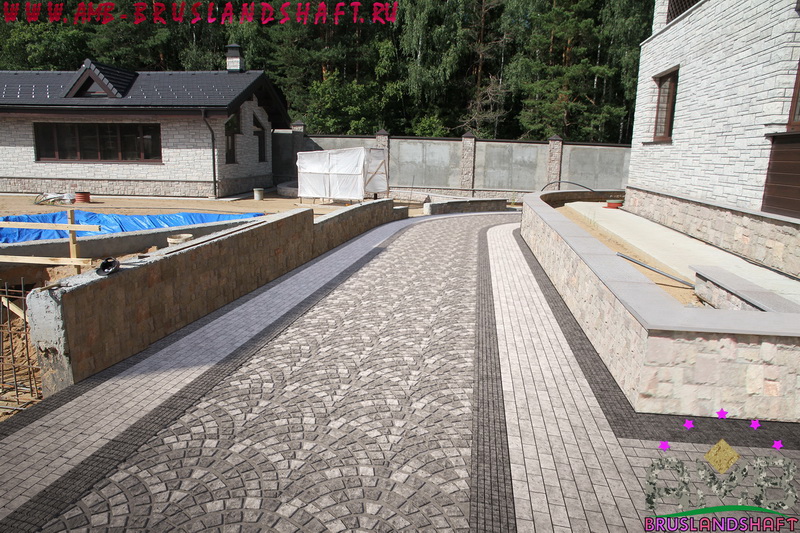 Раскладки, проектирование клинкерной брусчатки