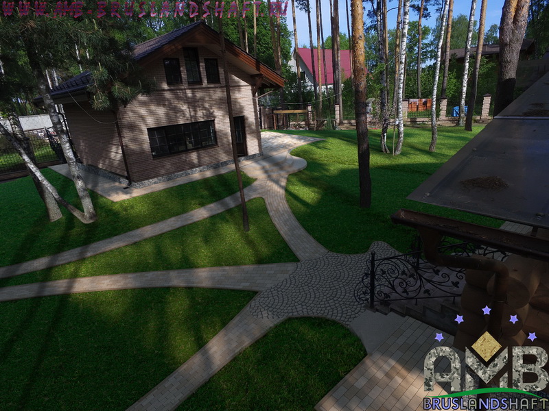 Раскладки, проектирование клинкерной брусчатки