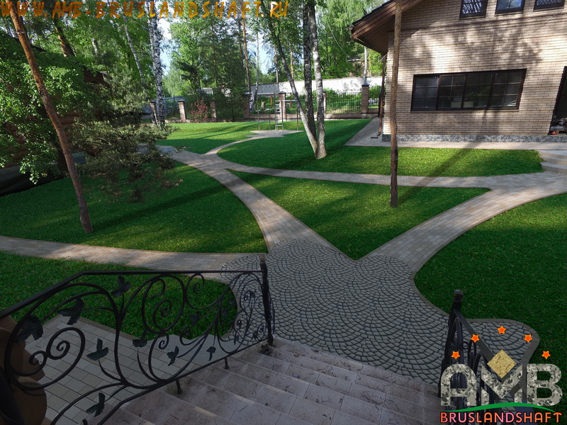 Раскладки, проектирование клинкерной брусчатки