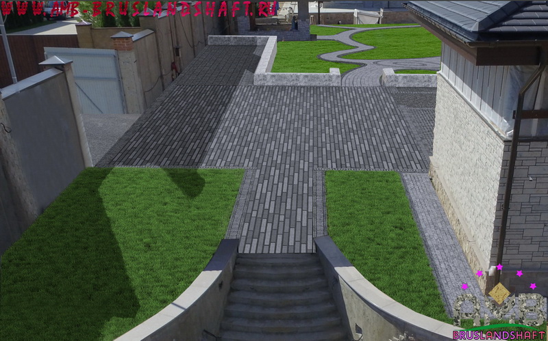 Раскладки, проектирование клинкерной брусчатки