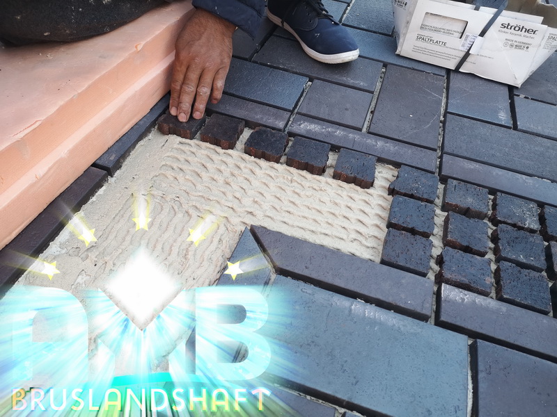 Узоры из клинкерной брусчатки