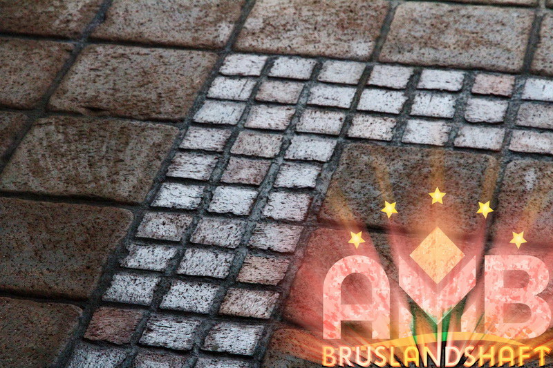 Узоры из клинкерной брусчатки