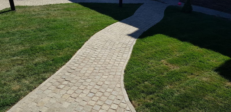 Несовременная укладка брусчатки