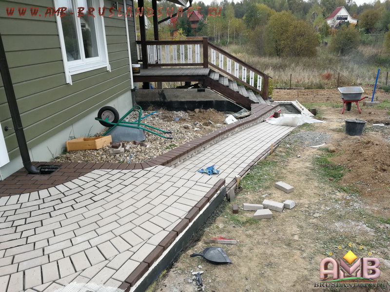 Правильная установка бордюров