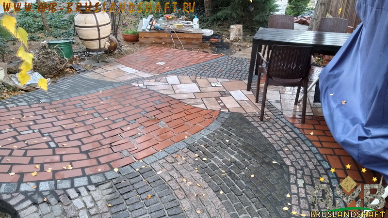 Укладка брусчатки своими руками