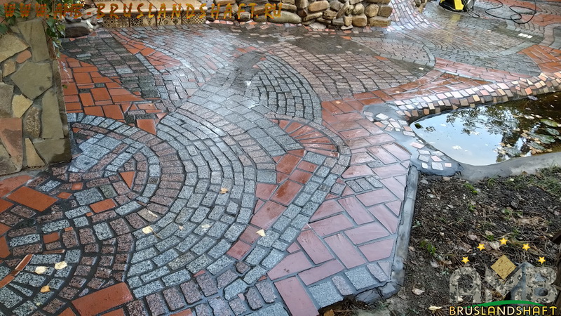 Укладка брусчатки своими руками