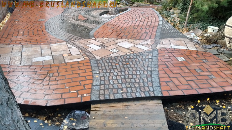 Укладка брусчатки своими руками