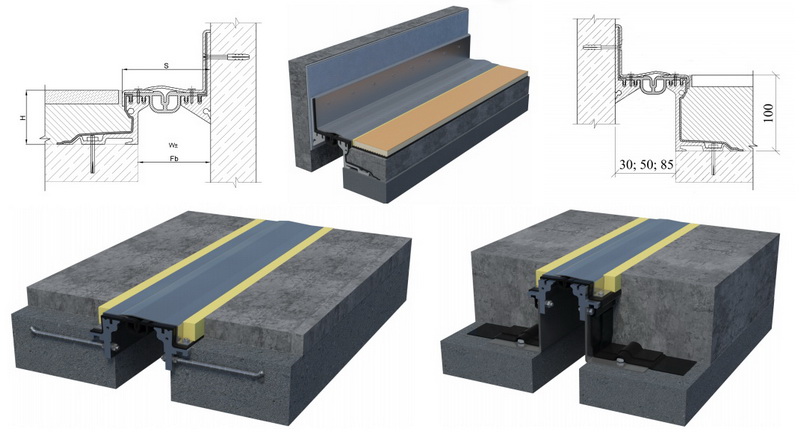 Термо вставки для дорожных сооружений
