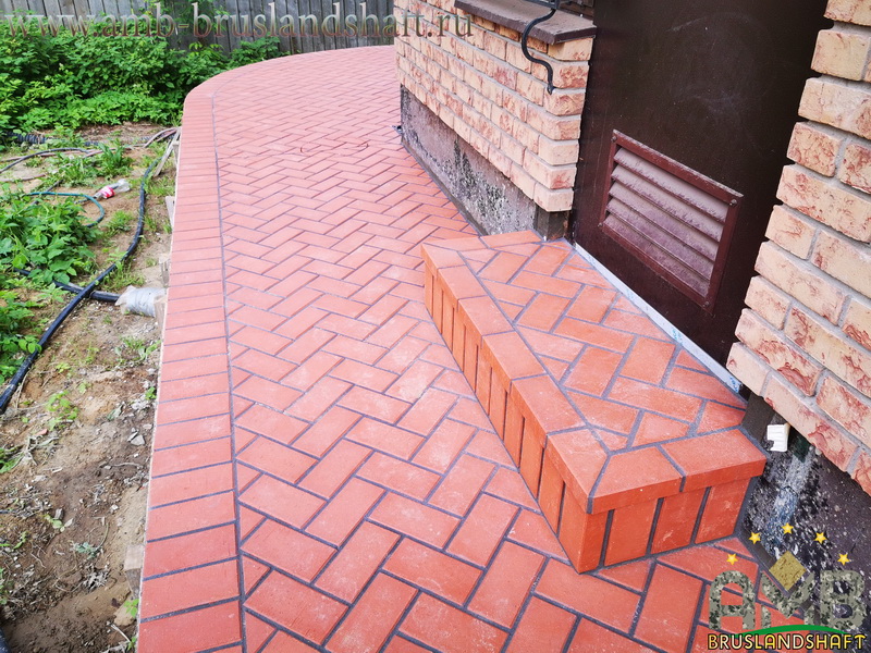 Укладка стандартного мощения