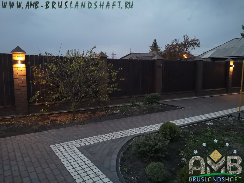 Укладка стандартного мощения