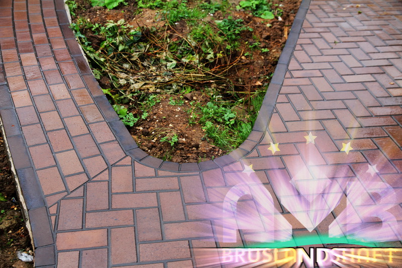 Укладка стандартного мощения