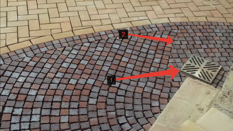 Дождеприемник для слива воды - не правильно