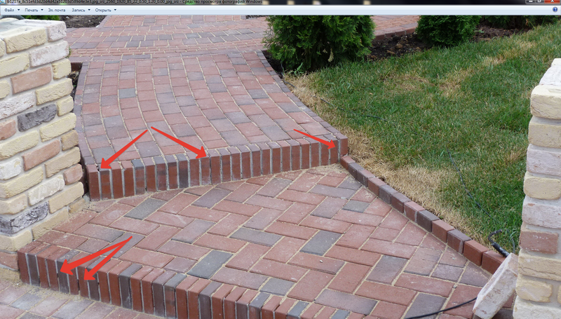 Изготовление ступеней из клинкерной брусчатки