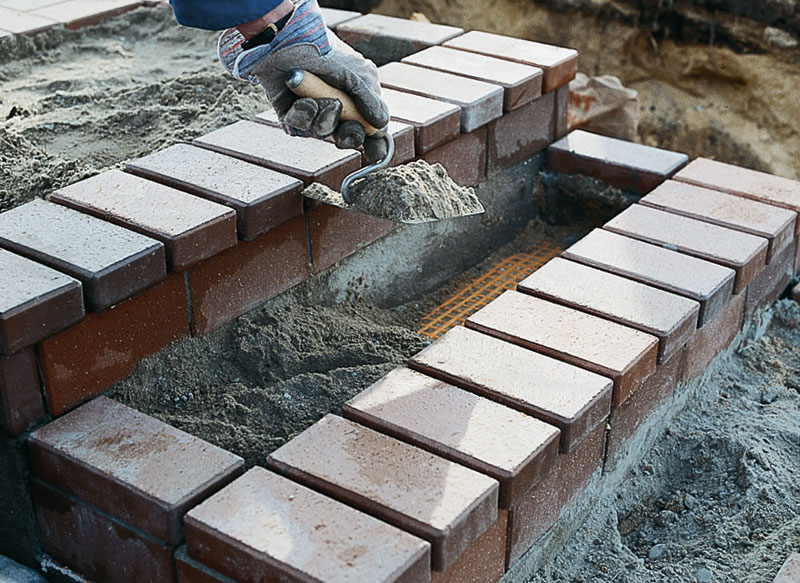 Изготовление ступеней из клинкерной брусчатки
