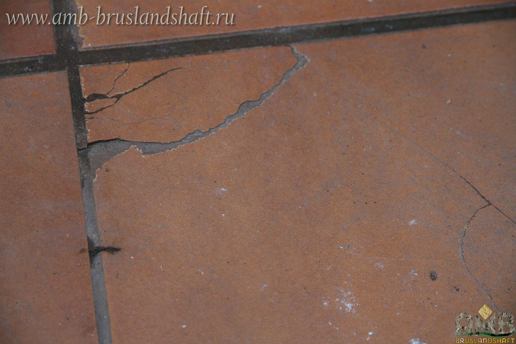 Деформация клинкерных ступеней