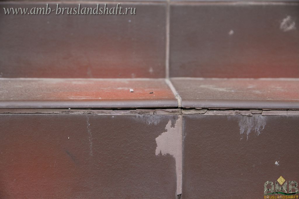 Деформация клинкерных ступеней