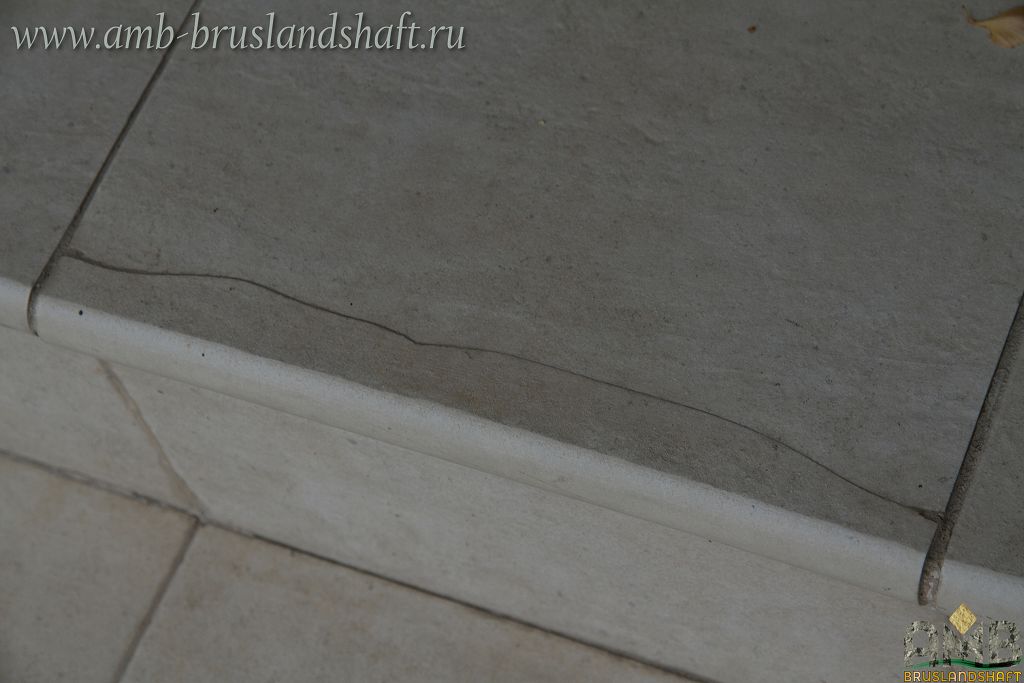 Деформация клинкерных ступеней