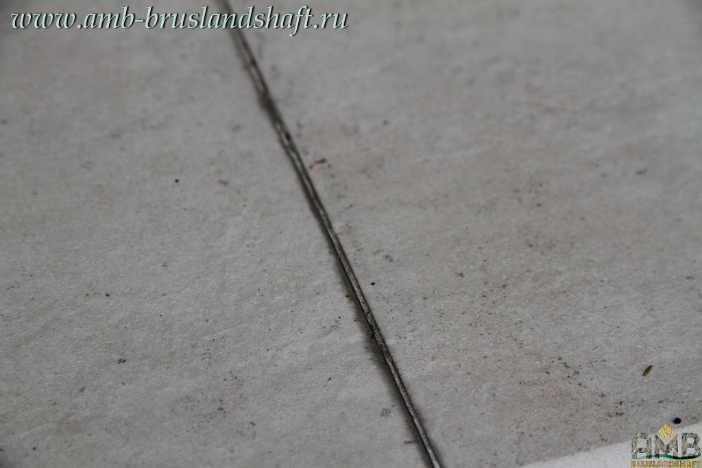 Микротрещины затирки на сухих смесях