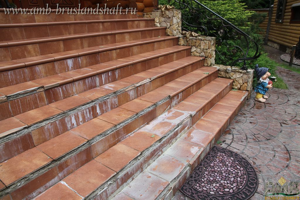 Полная деформация клинкерных ступеней