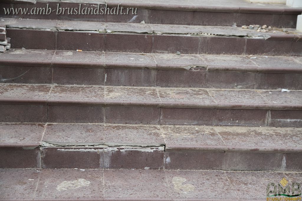 Полная деформация клинкерных ступеней