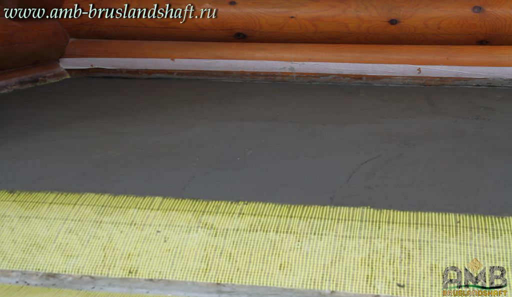 Гидроизоляция основания под клинкерные ступени и плитку