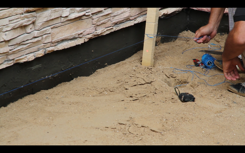 Отметки под основание