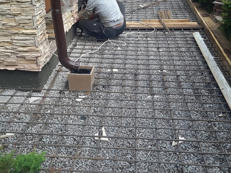 Армирование основания