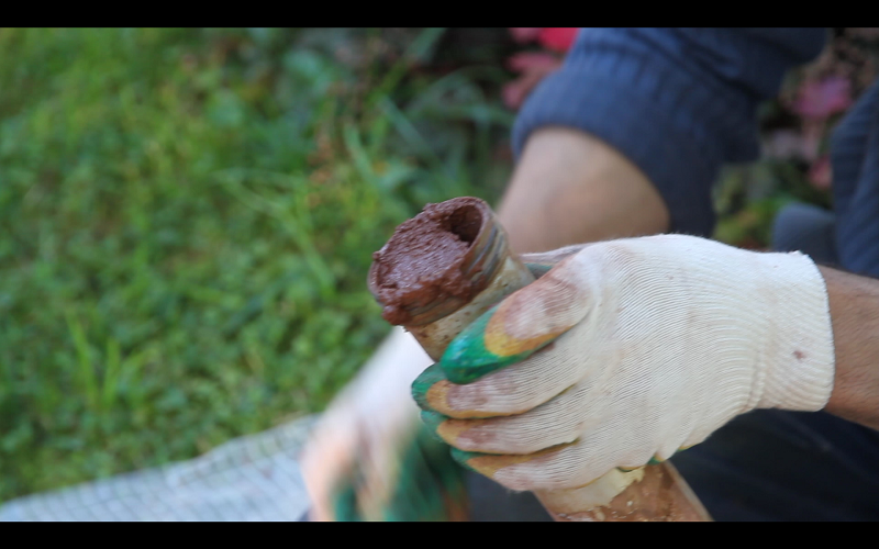 Затирка клинкерной брусчатки