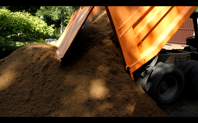 Подготовительные работы под основание