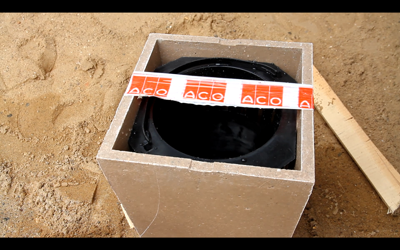 Немецкая система отведения воды Ако Селф