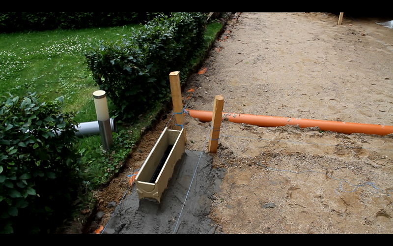 Немецкая система отведения воды Ако Селф